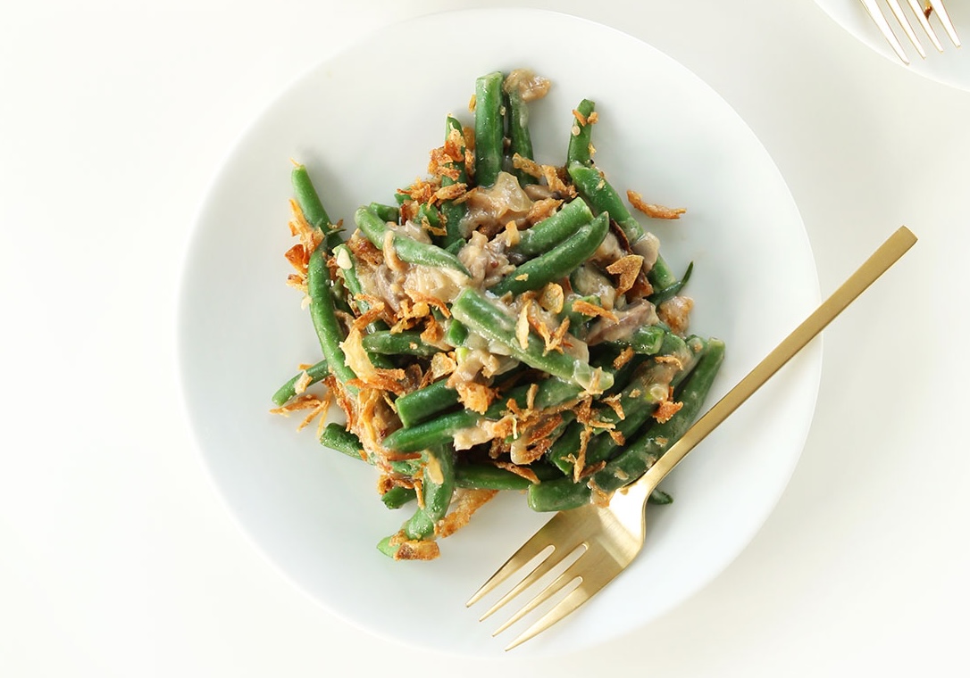 Vegan Green Bean Casserole