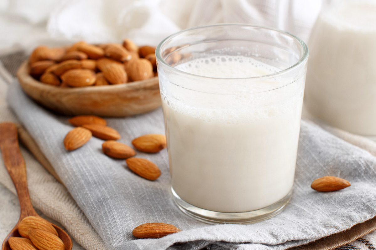 Leche de almendras