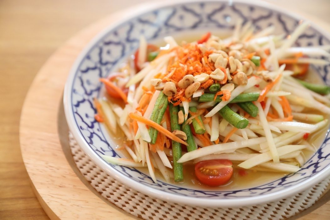 Gỏi đu đủ chay