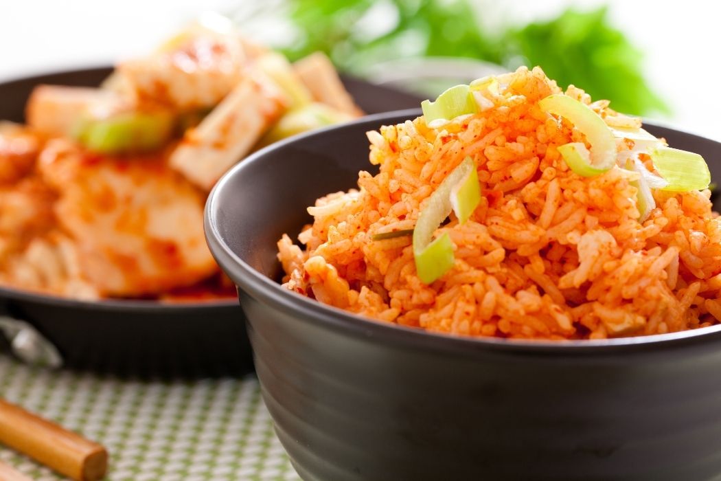 Cơm chiên kimchi